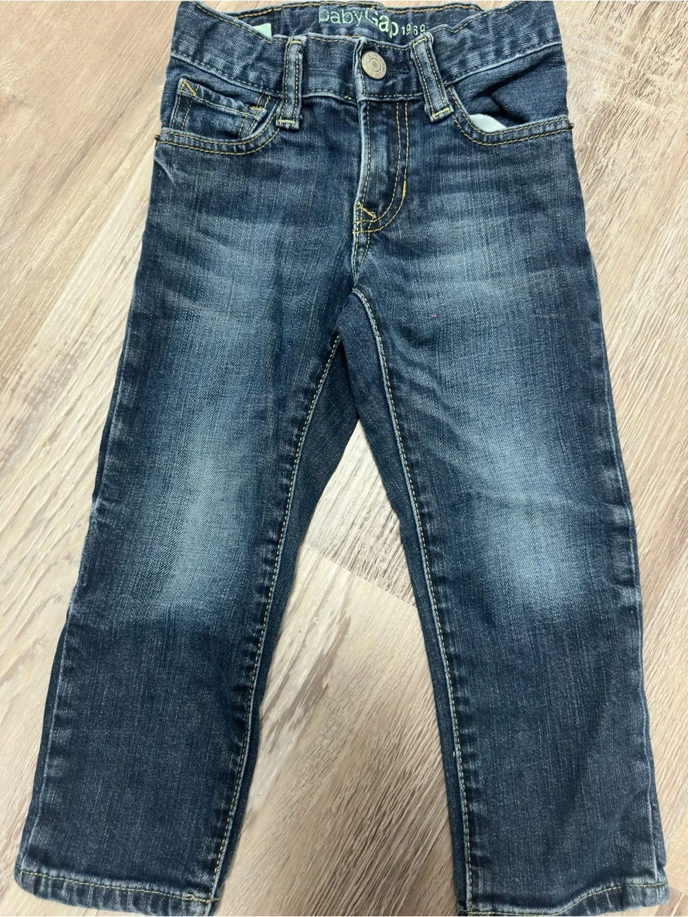 GAP Boys Dark Navy Straight Jeans